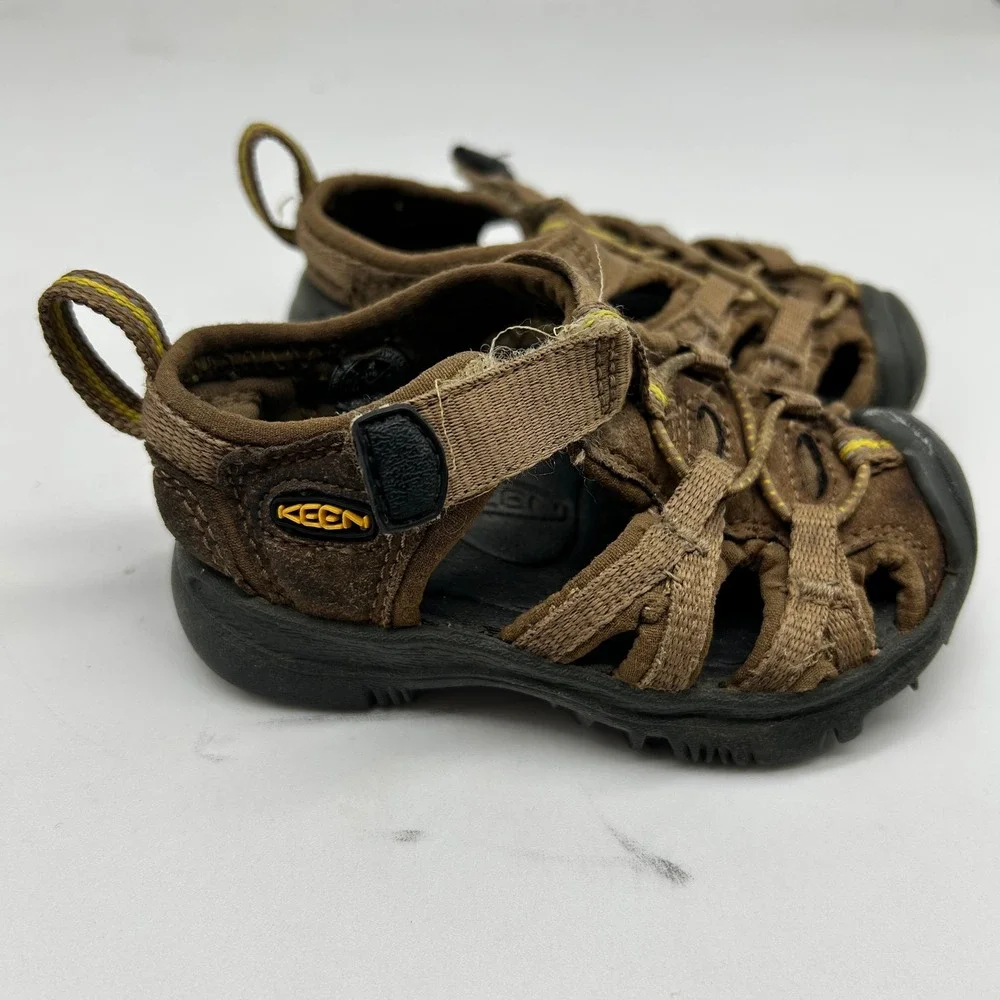 Keen Newport Toddler Boys Brown Hiking Water Sandals Size 4‎ US